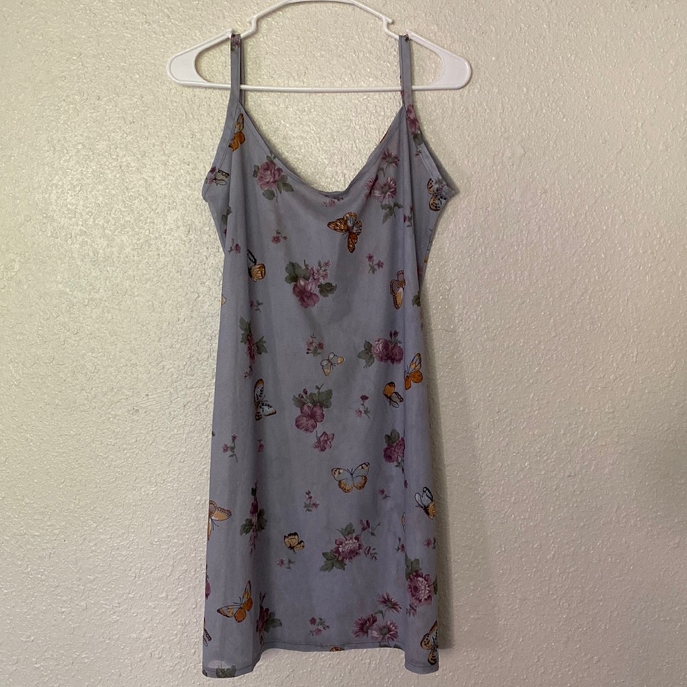 Sheer tank dress